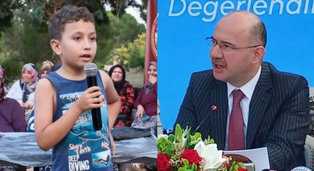 9 Yaşındaki Emir, Vali Serdengeçti'den Bunları İstedi