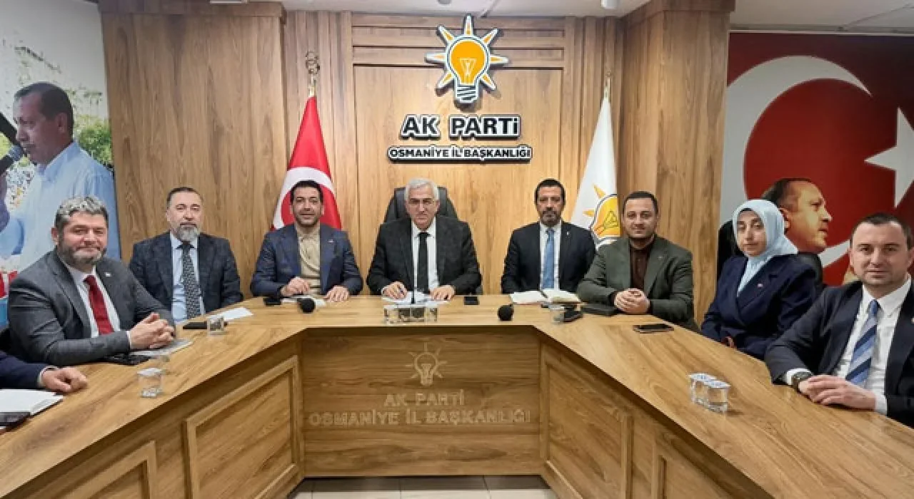 AK Parti Osmaniye’den 6 Şubat Öncesi Toplantı