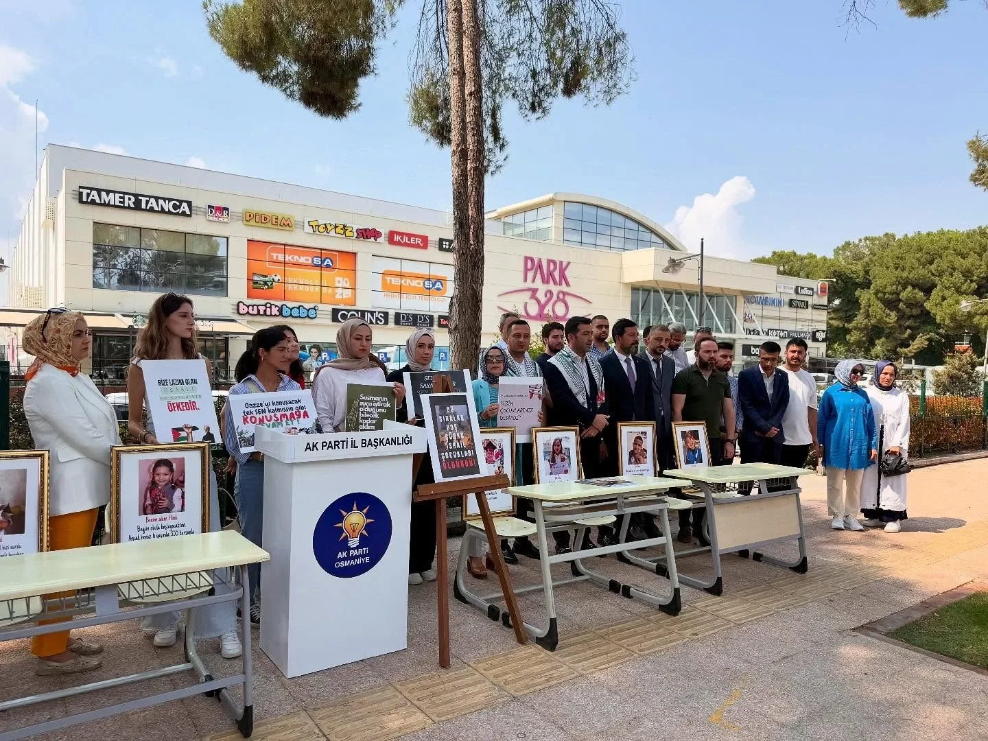AK Parti Osmaniye’den Filistin’e Dayanışma Çağrısı