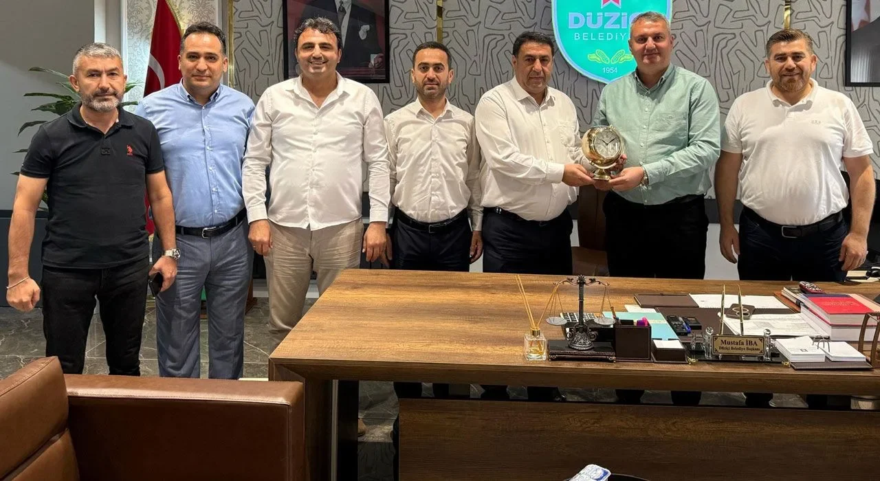 Başkan Mustafa İba'dan AK Parti Heyetine Ev Sahipliği