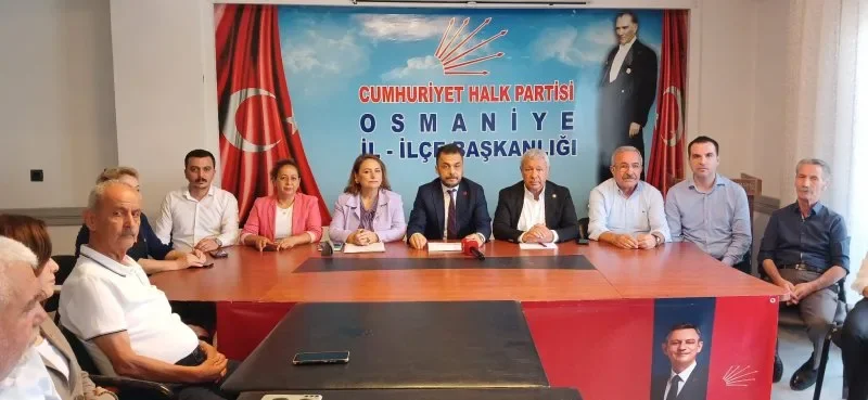 CHP Heyeti Osmaniye'de Vatandaşlarla Buluştu