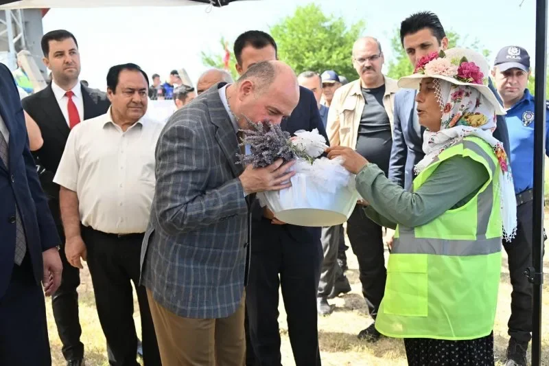 Düziçi Lavanta Bahçesi Yeni Sezona Dualarla Başladı