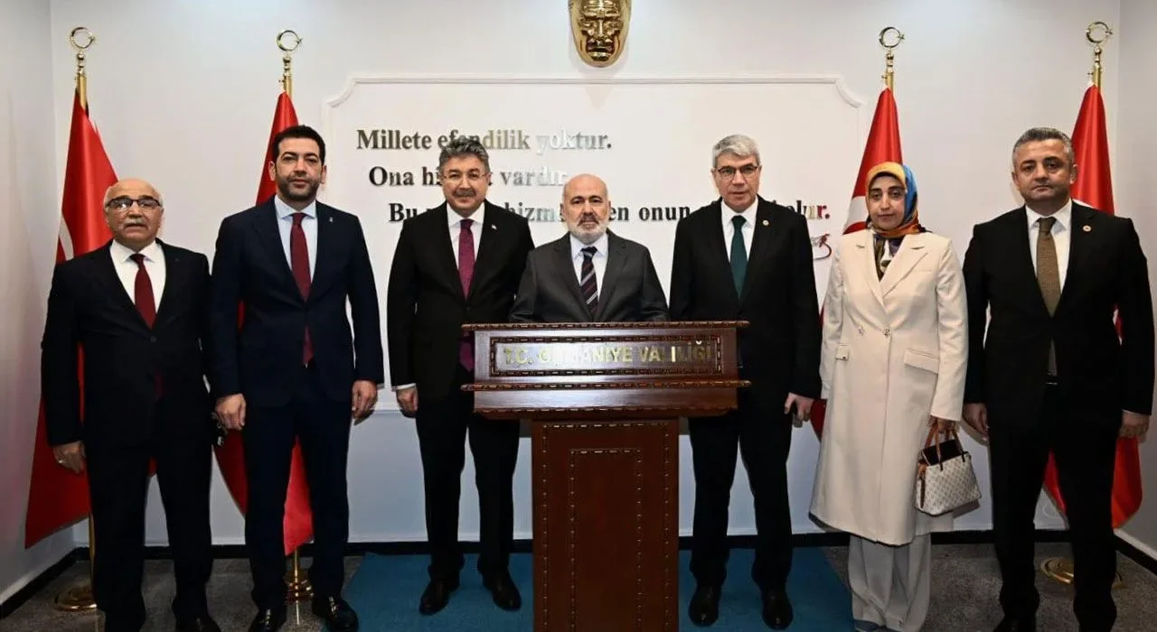 İçişleri Bakan Yardımcısı Mehmet Sağlam Osmaniye’yi Ziyaret Etti