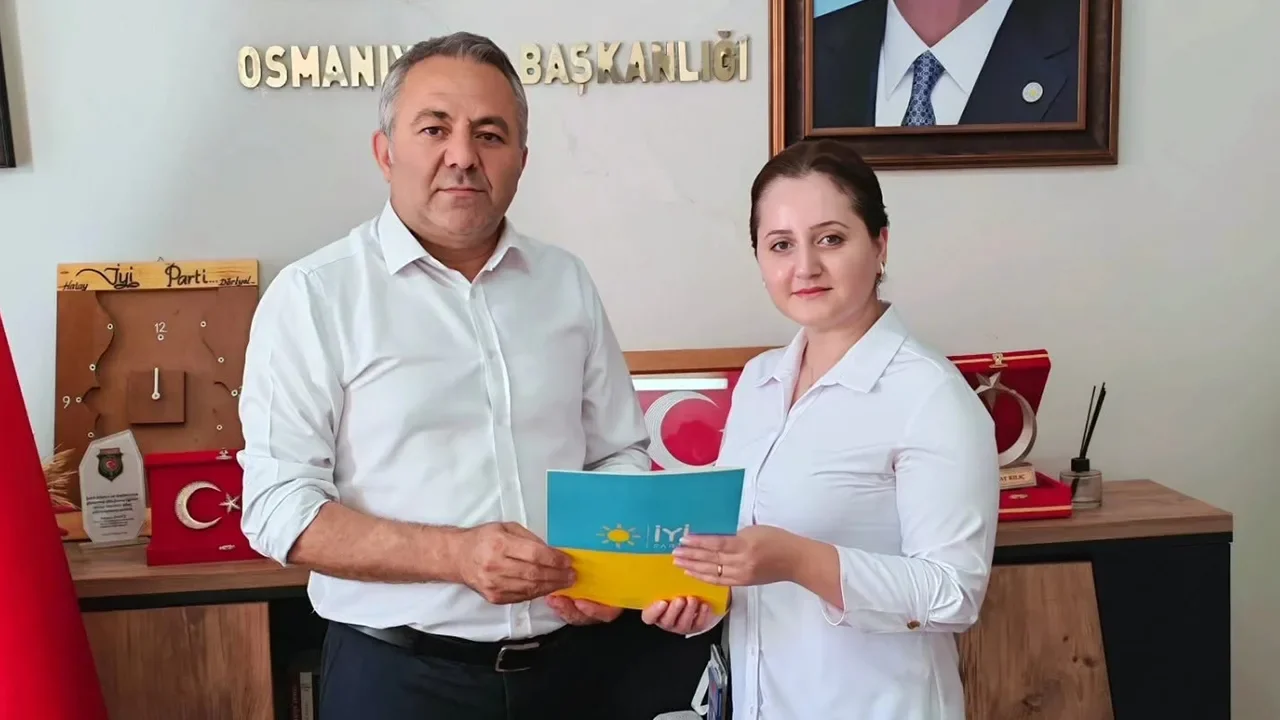 İYİ Parti Osmaniye Kadın Kolları'na Derya Çiftçi Atandı