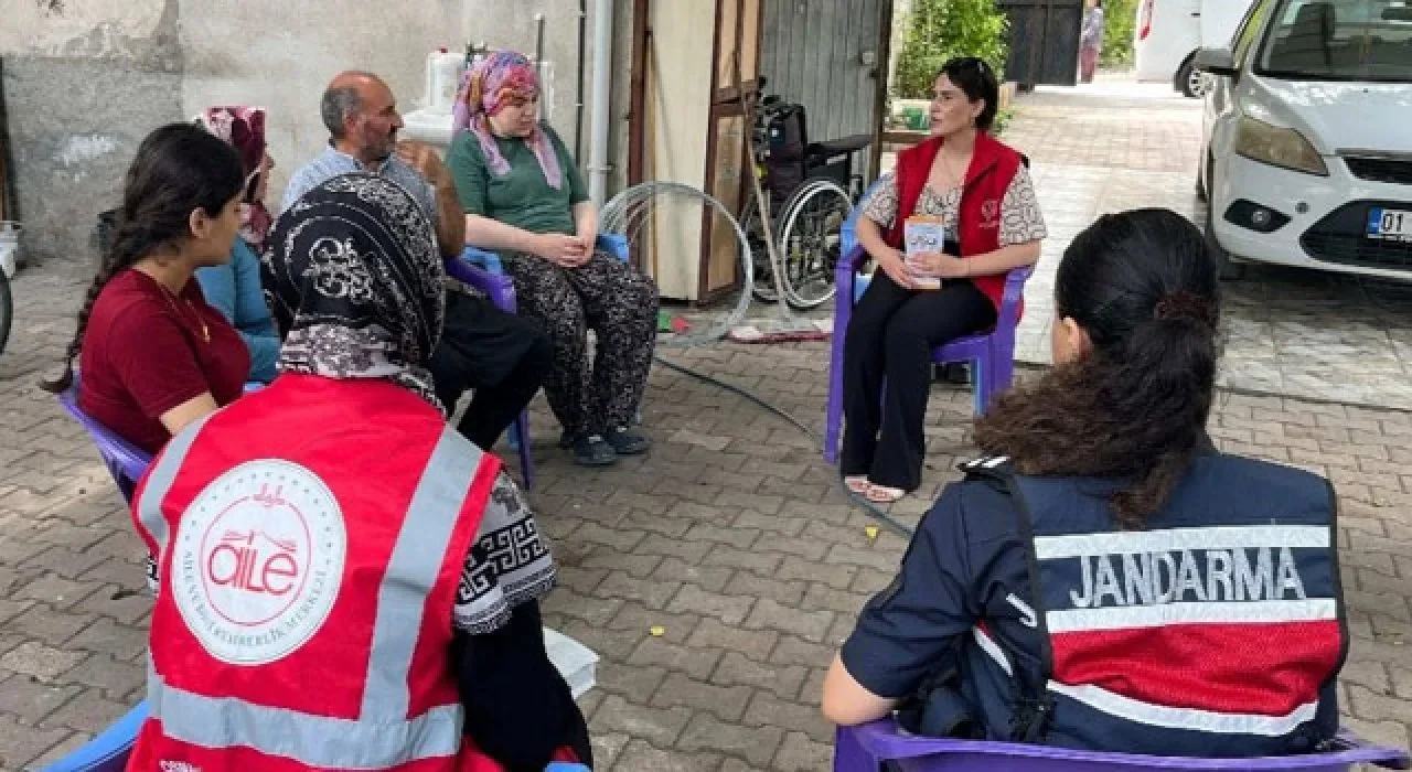 Jandarma Ailelerle Buluştu: KADES ve Şiddet Eğitimi