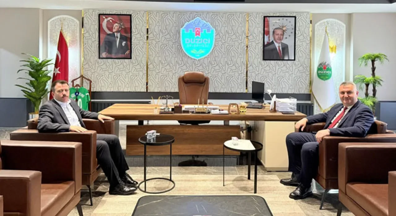 Kaymakam Kadir Yurdagül’den Başkan İba’ya Nezaket Ziyareti