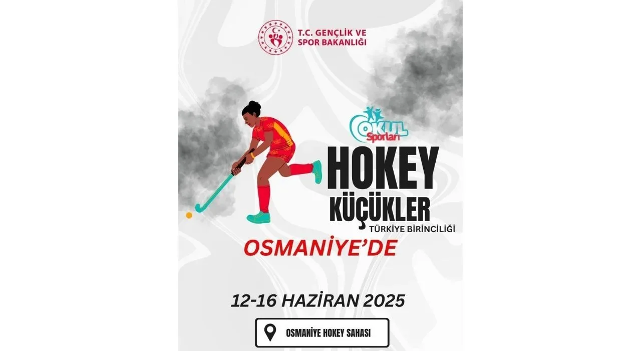 Küçükler Hokey Turnuvası Osmaniye’de Gerçekleşecek