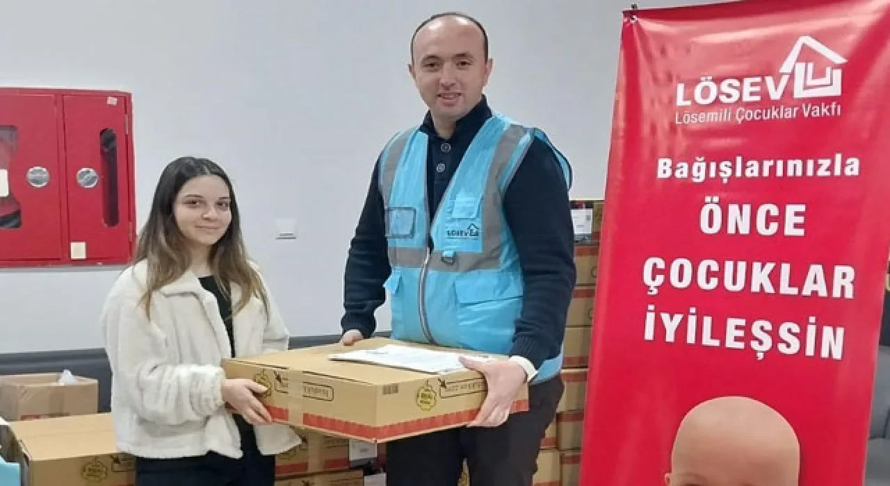 LÖSEV’den Osmaniye’de Hastalara Et Desteği