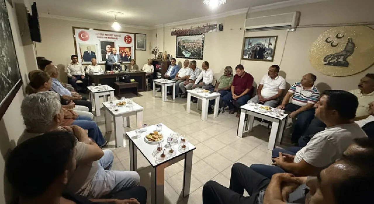 MHP Düziçi’nde İstişare Toplantısı Yapıldı