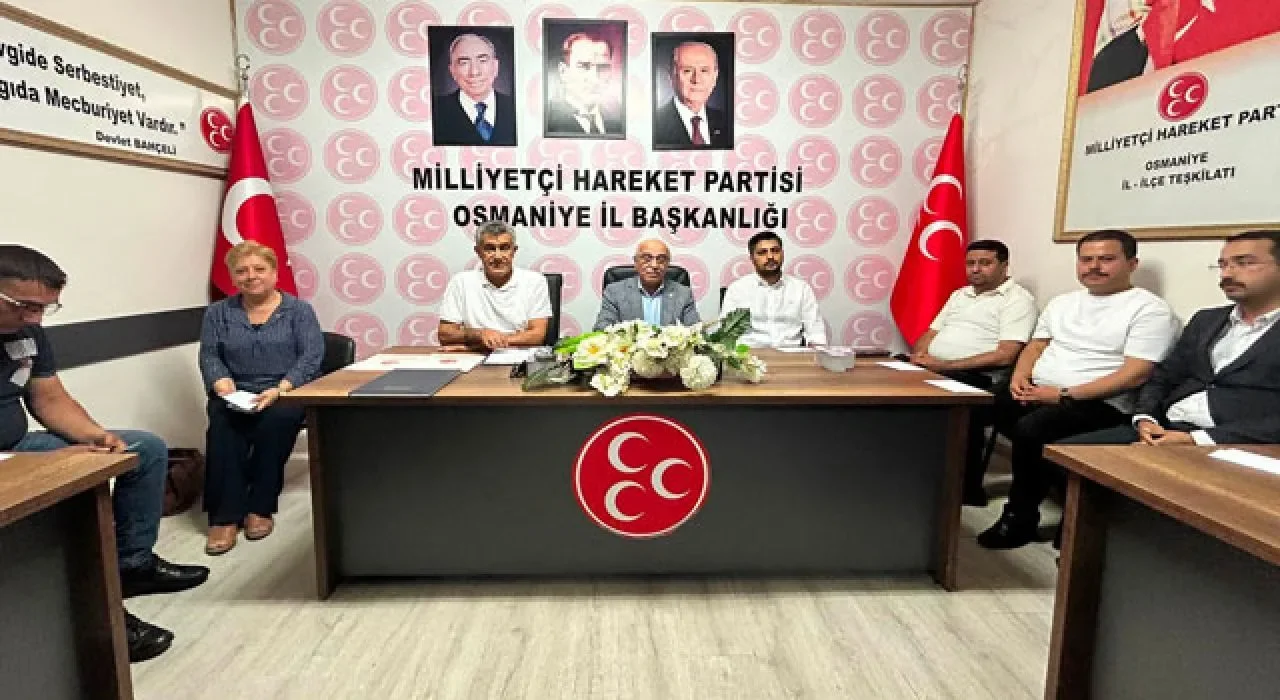 MHP Osmaniye'de İl Kongresi Tarihi Belli Oldu