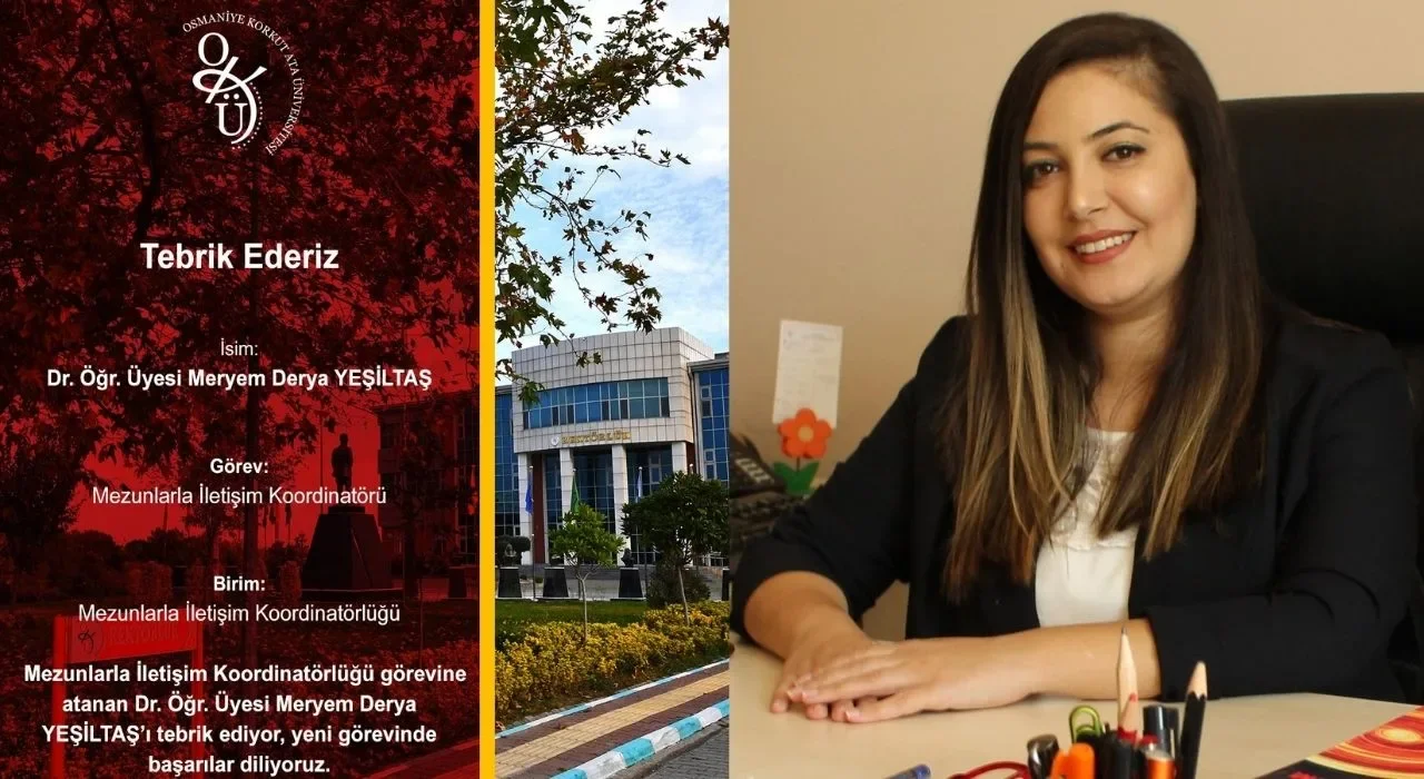 OKÜ’de Mezunlarla İletişim Görevine Yeni Atama