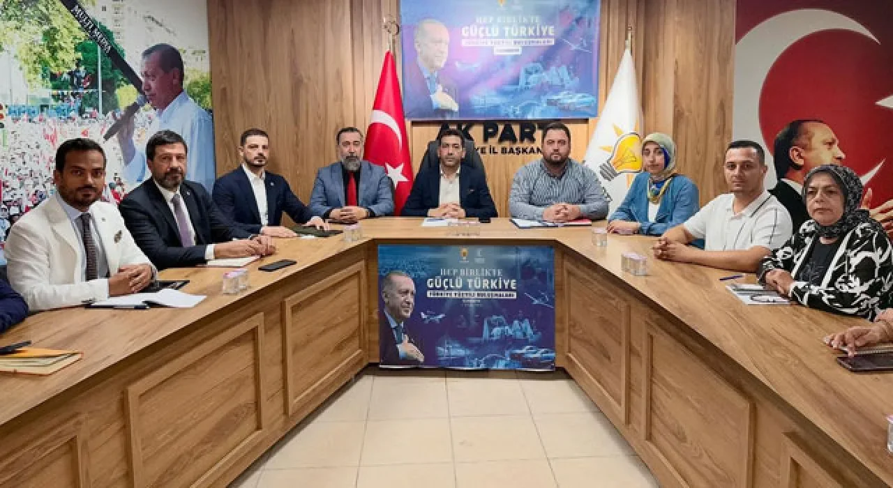 Osmaniye AK Parti’de haftalık toplantı yapıldı