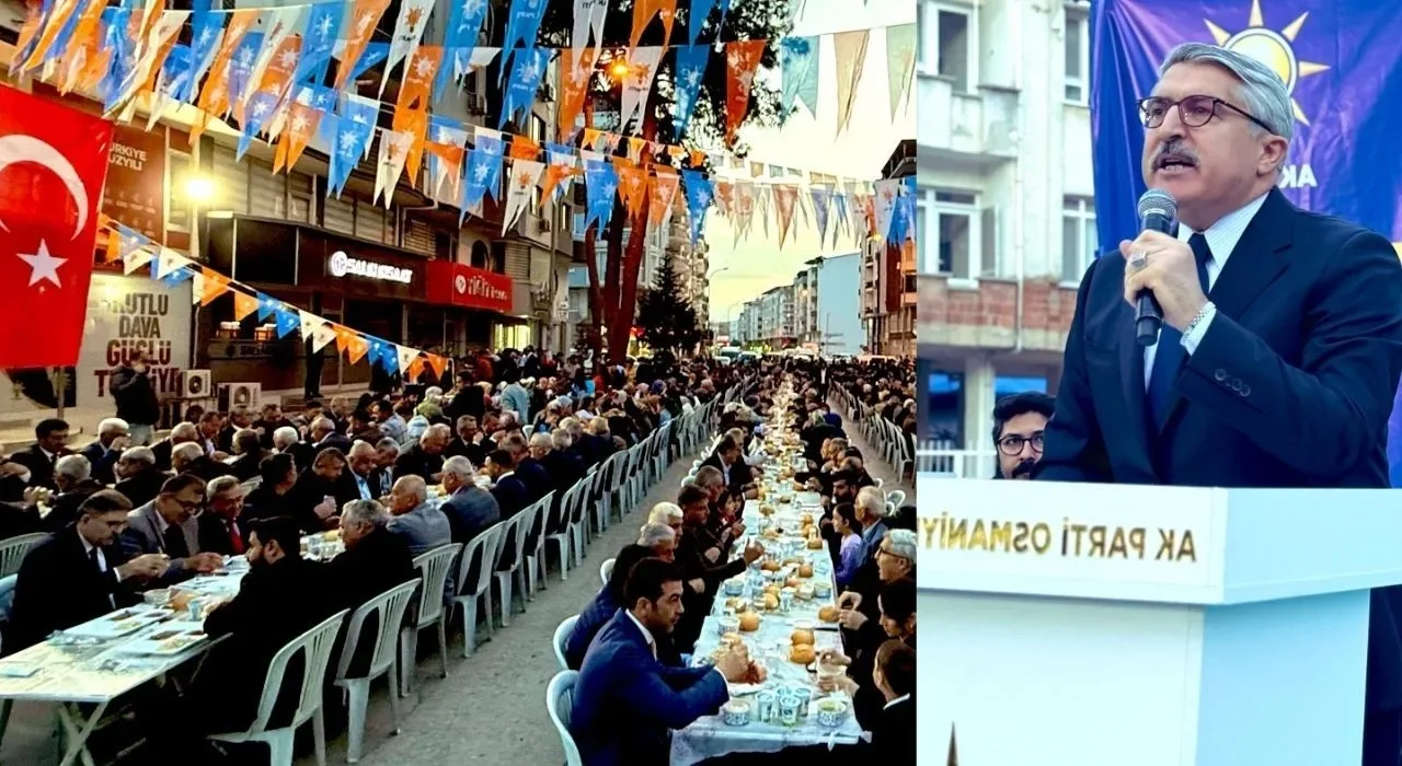 Osmaniye AK Parti Teşkilatı İftarda Bir Araya Geldi