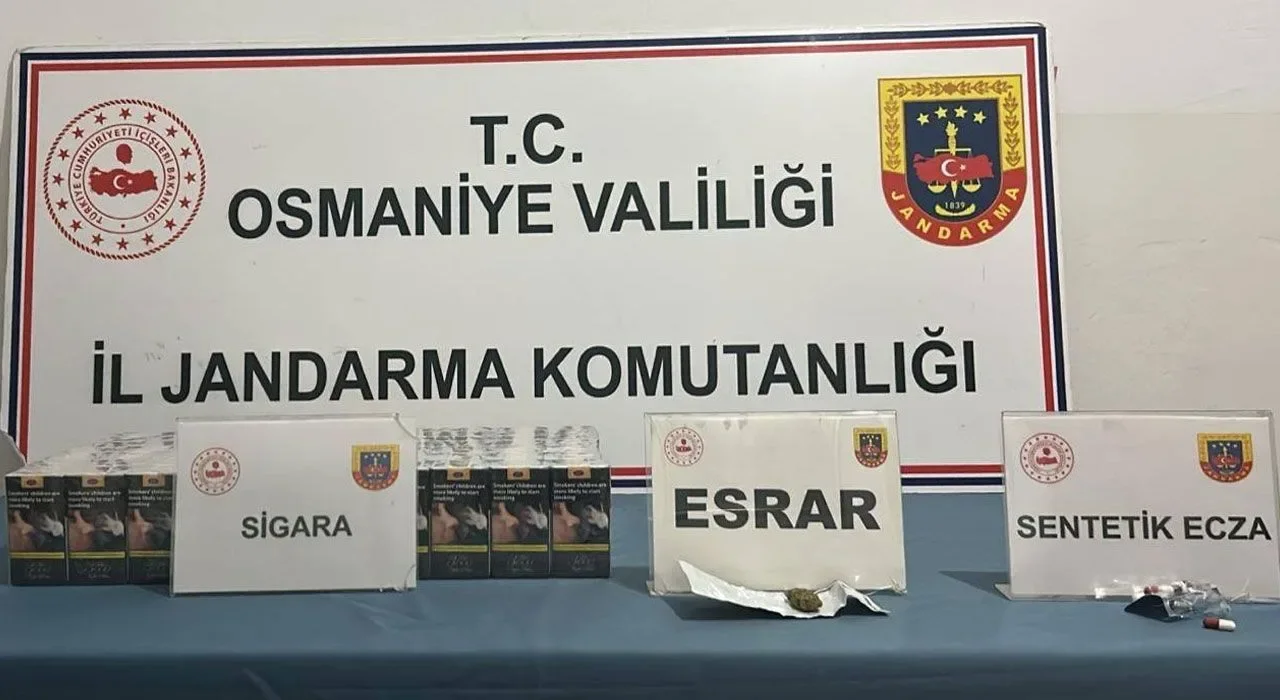 Osmaniye’de Asayiş Operasyonu: Silah ve Uyuşturucu Ele Geçirildi