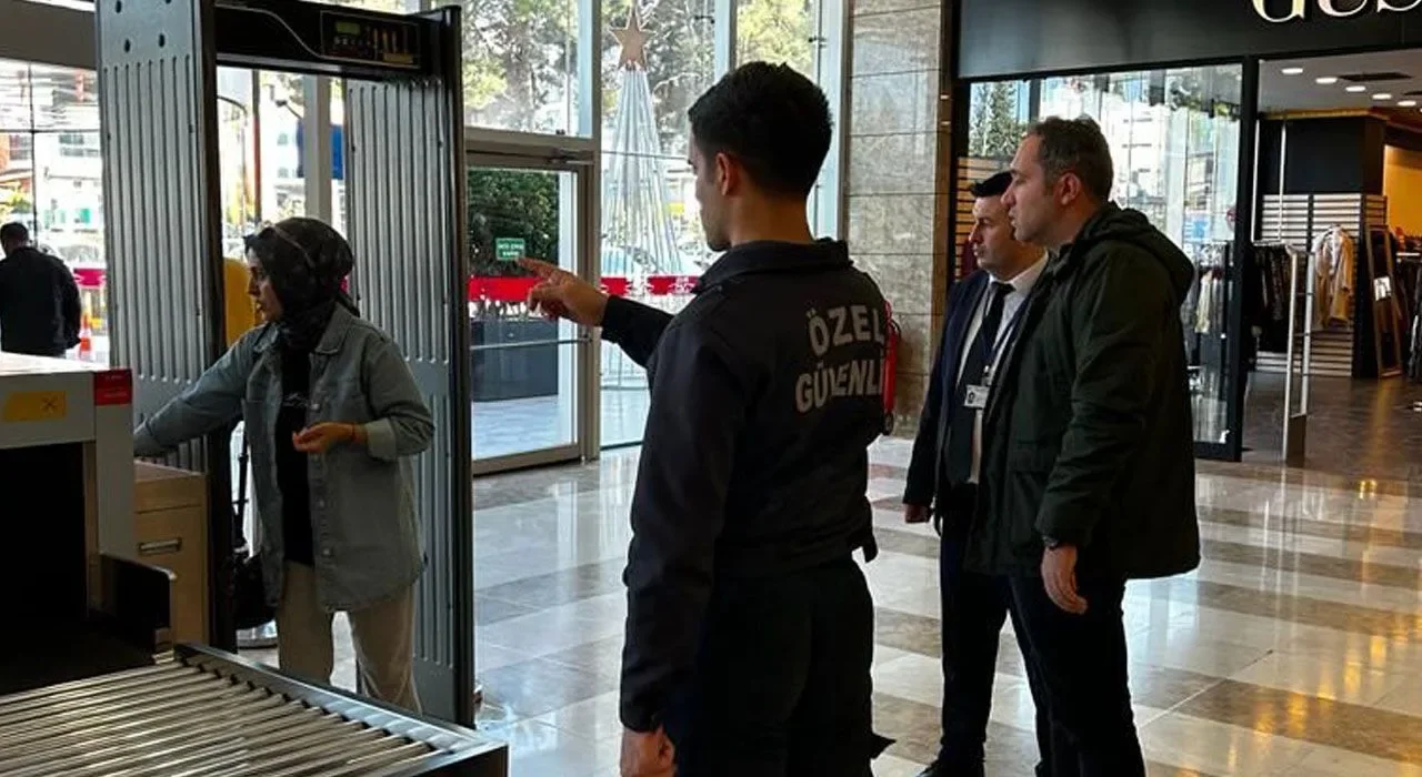 Osmaniye’de AVM ve Terminalde Güvenlik Denetimi Yapıldı