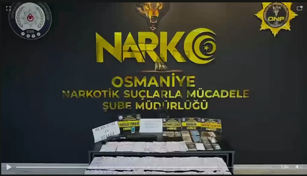Osmaniye'de Binlerce Uyuşturucu Hap Ele Geçirildi