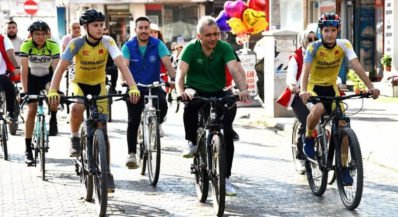 Osmaniye’de Bisiklet Turu Heyecanı