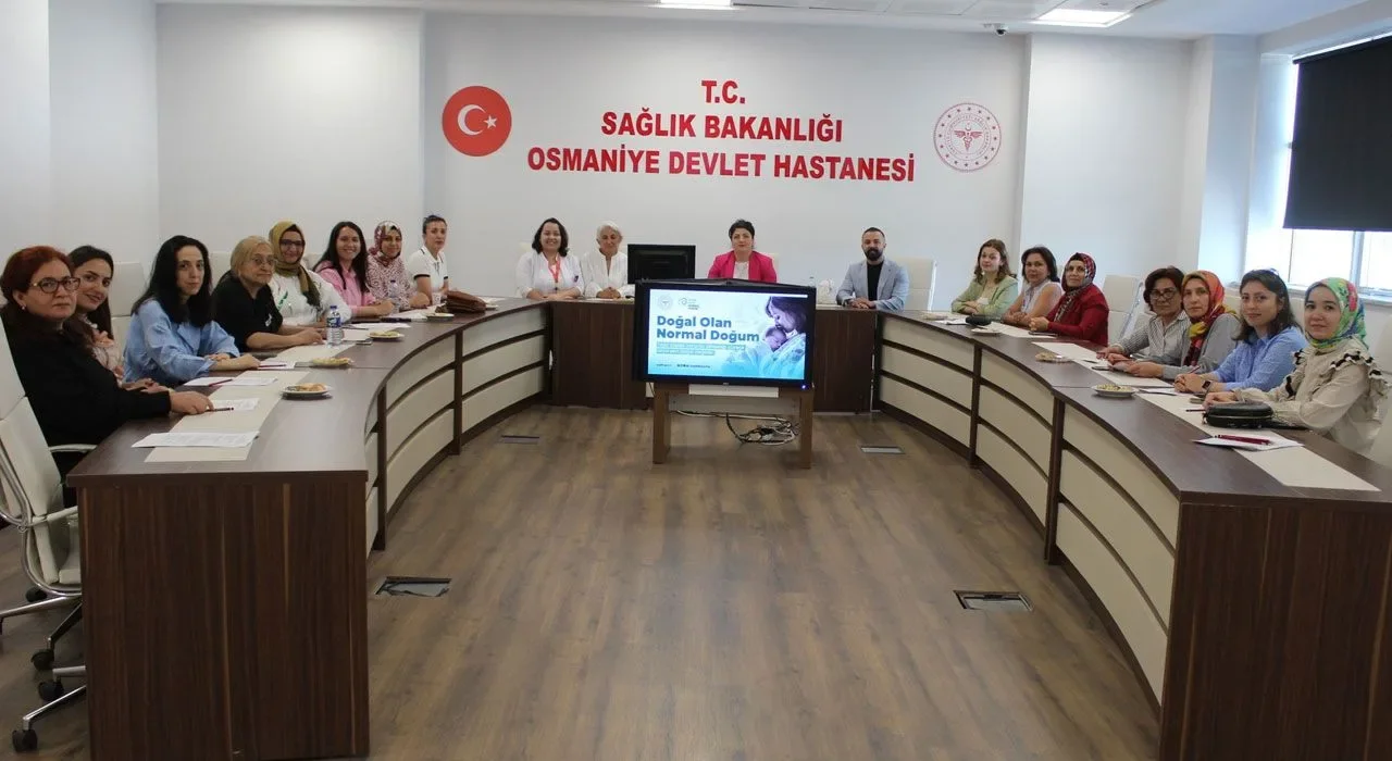 Osmaniye’de ebelere normal doğum eğitimi