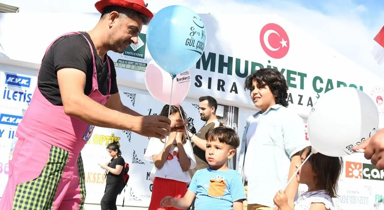 Osmaniye'de Esnafa Bayram Etkinliği Desteği