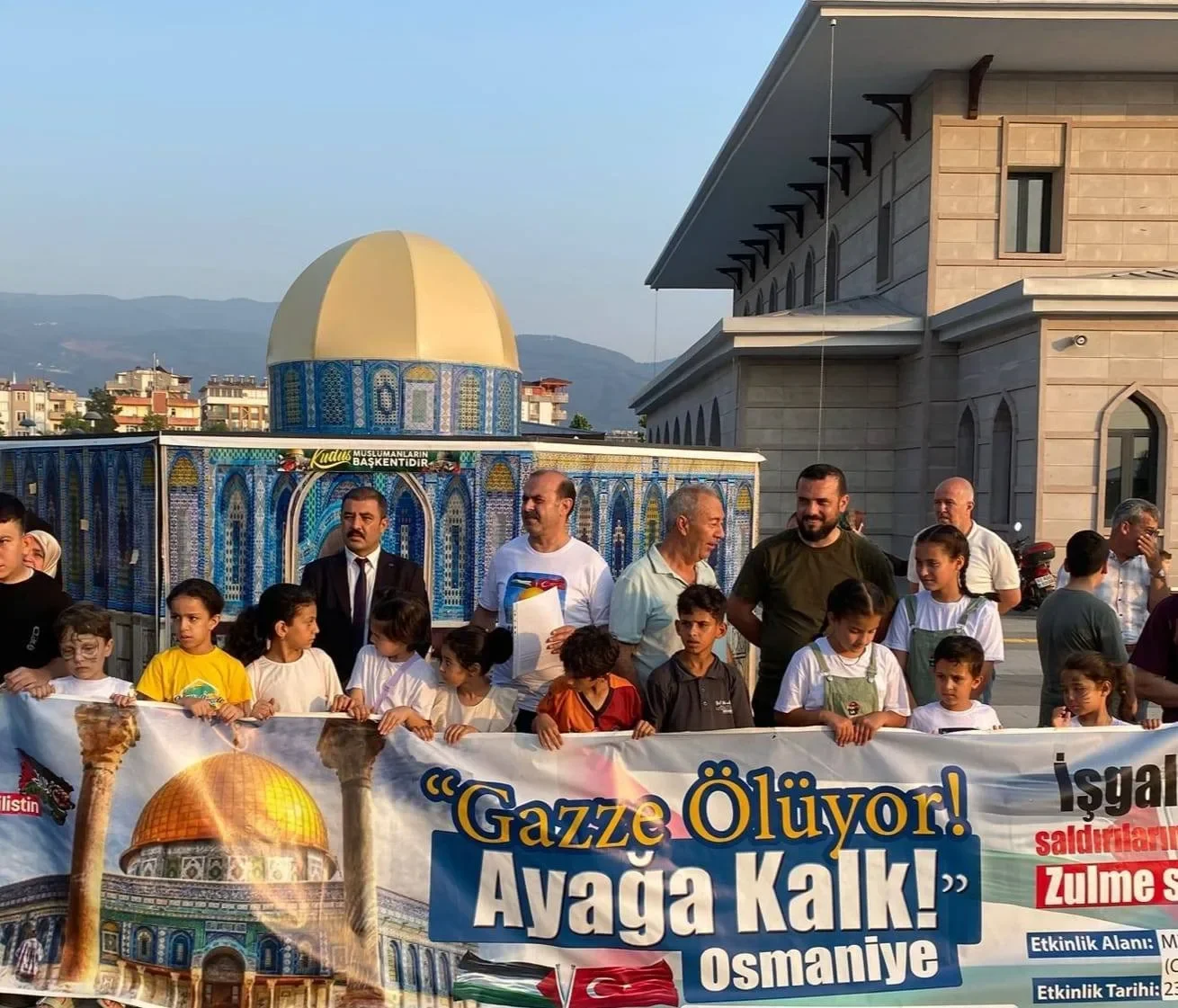 Osmaniye’de Gazze’ye Destek Konvoyu Düzenlendi