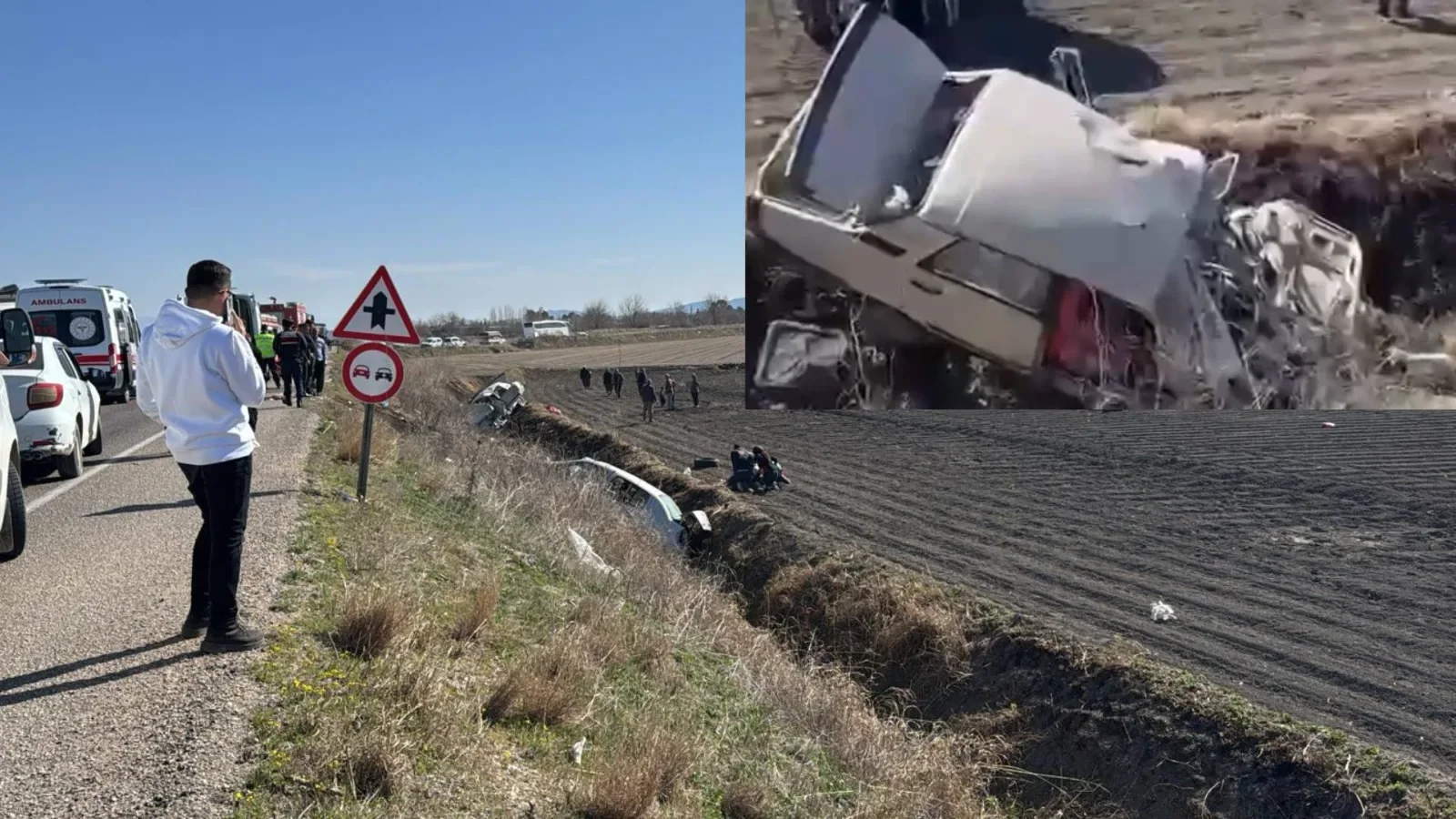 Osmaniye'de İki Otomobil Çarpıştı: 3 Ölü, 3 Yaralı
