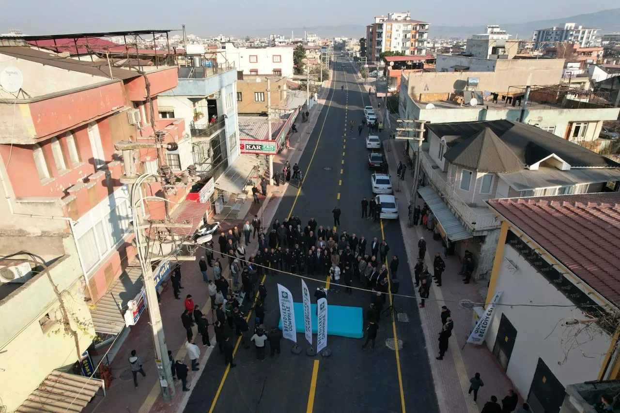 Osmaniye’de Yenilenen Nahır Yolu Hizmete Açıldı