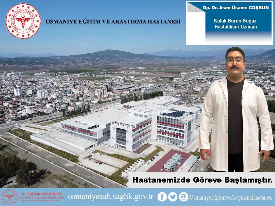 Osmaniye Hastanesi’ne İki Yeni Uzman Doktor