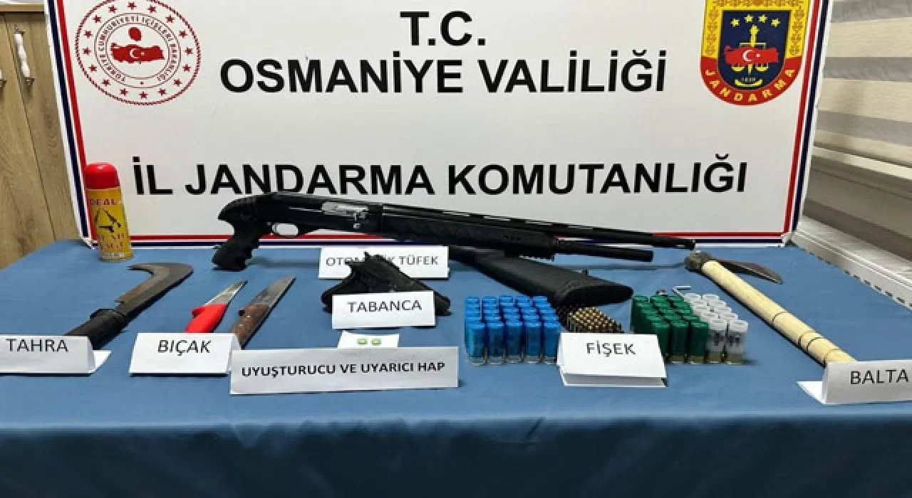 Osmaniye Jandarmadan 1 Haftada 124 Operasyon