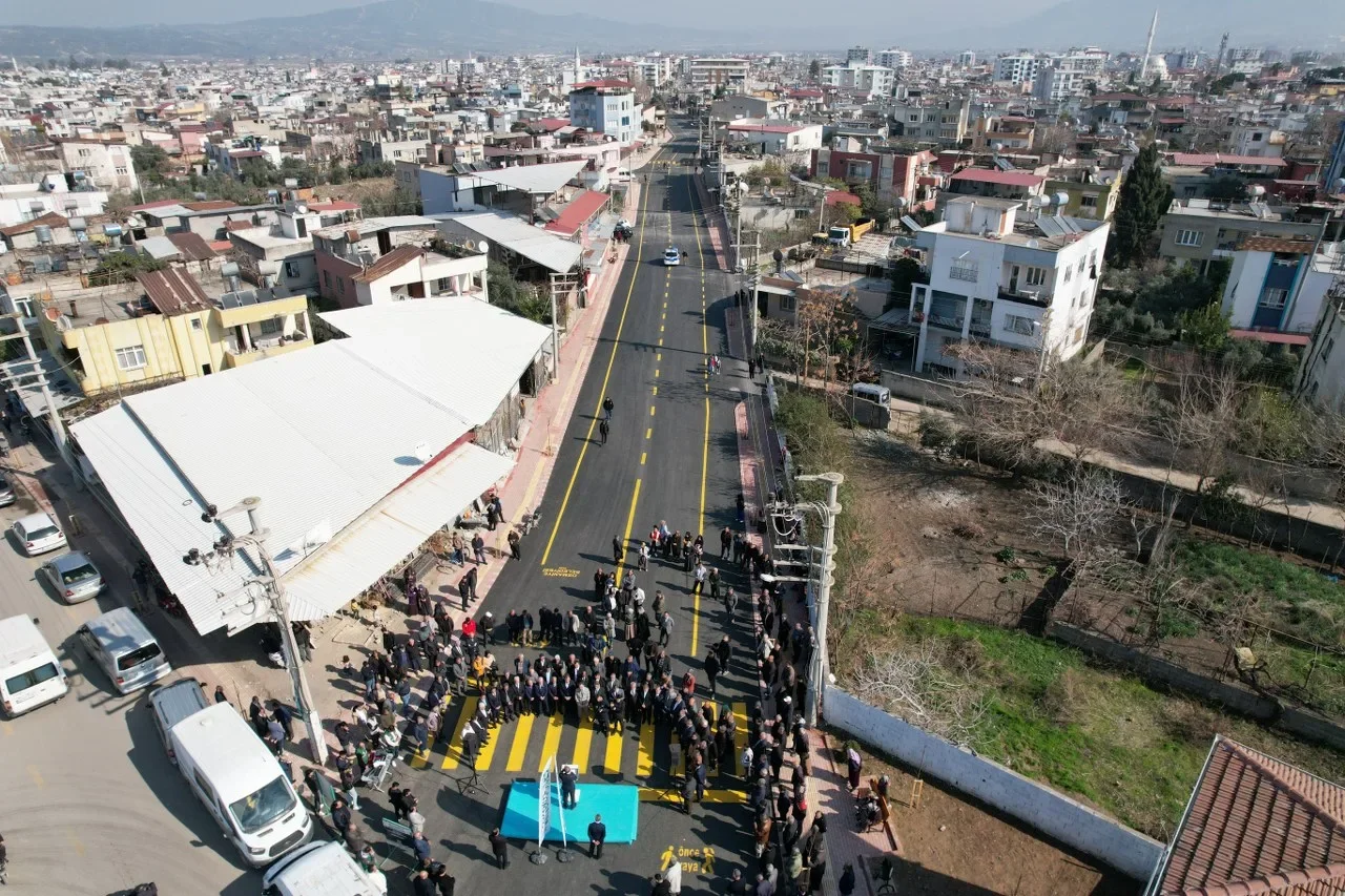 Osmaniye'nin Yeni Yolu Beycioğlu Ali Ağa Caddesi Açıldı
