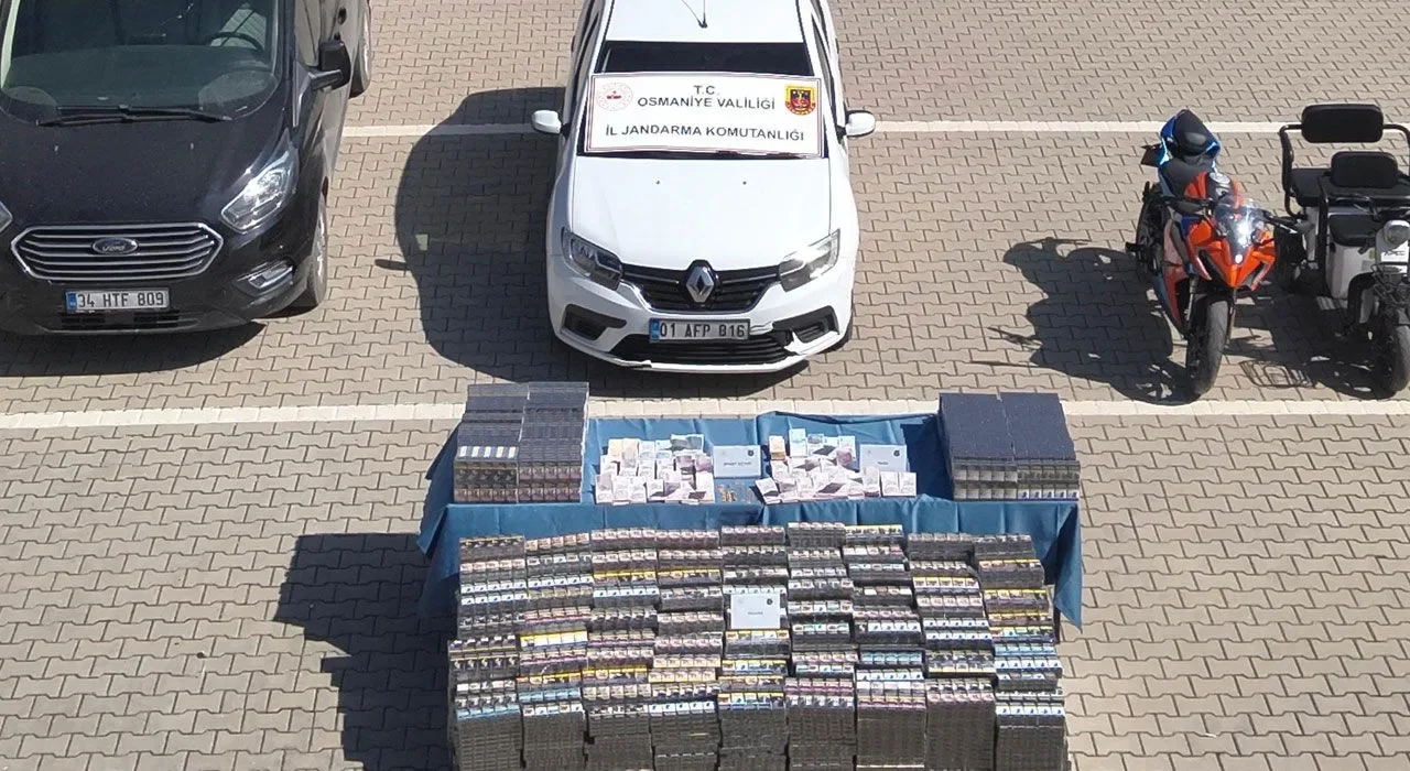 Osmaniye ve Adana’da Kaçakçılığa Dev Operasyon