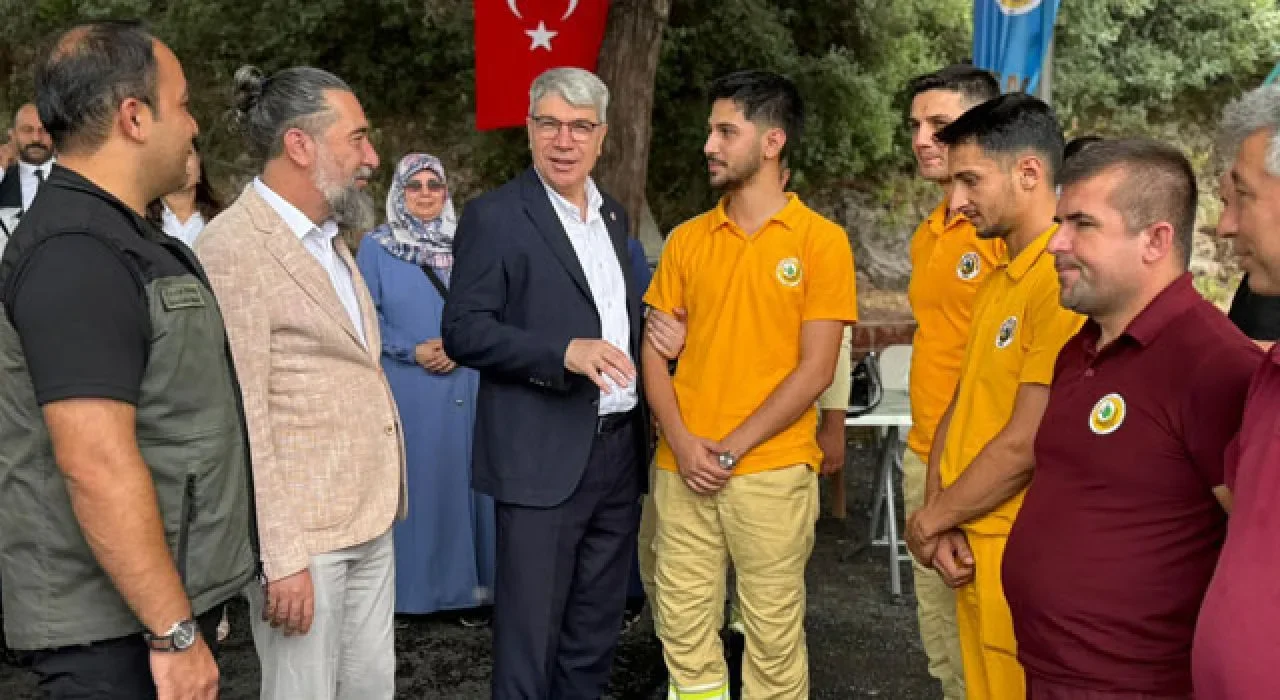Seydi Gülsoy'dan Yangın Ekibine Moral Ziyareti