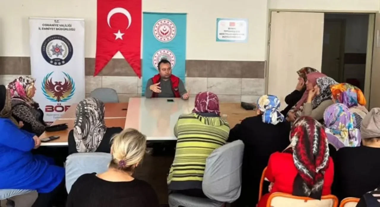 Toprakkale’de ADEM’de “Terörle Mücadele” Eğitimi Verildi
