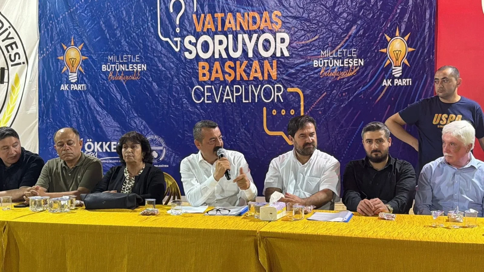 Yarbaşı beldesi’nde Vatandaş Sordu, Başkan Aksoy Yanıtladı